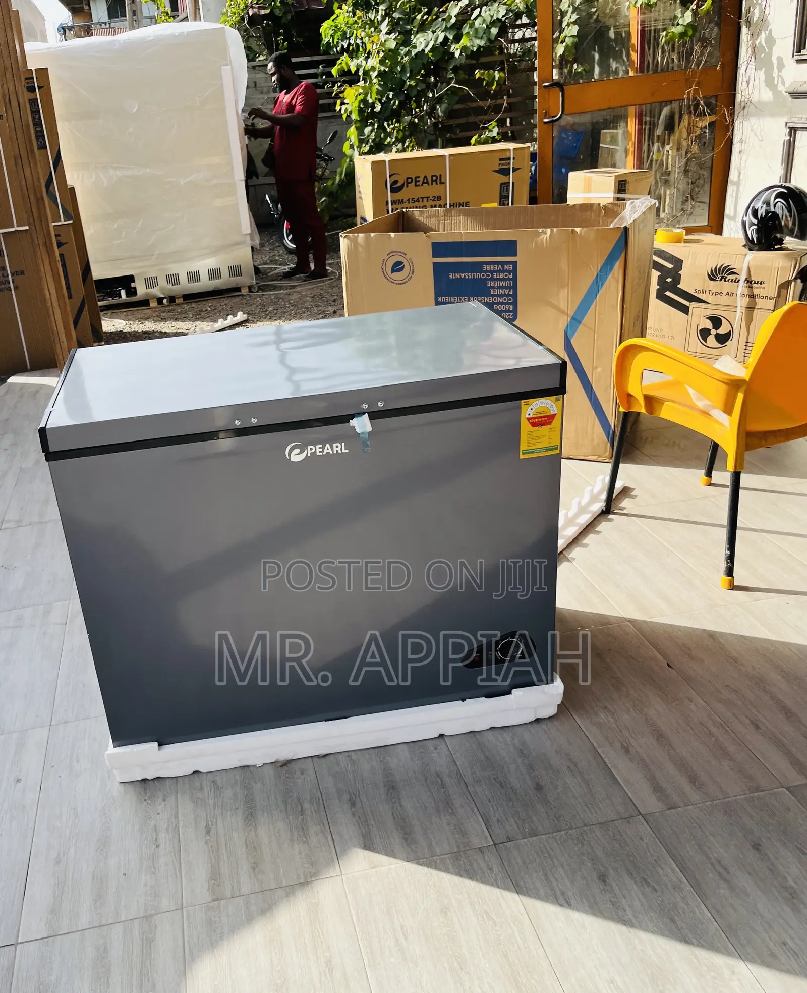 Beautiful Made Pearl Single Door Chest Freezer(251ltr).