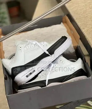 Jordan 3 Retro Fragment Black and White