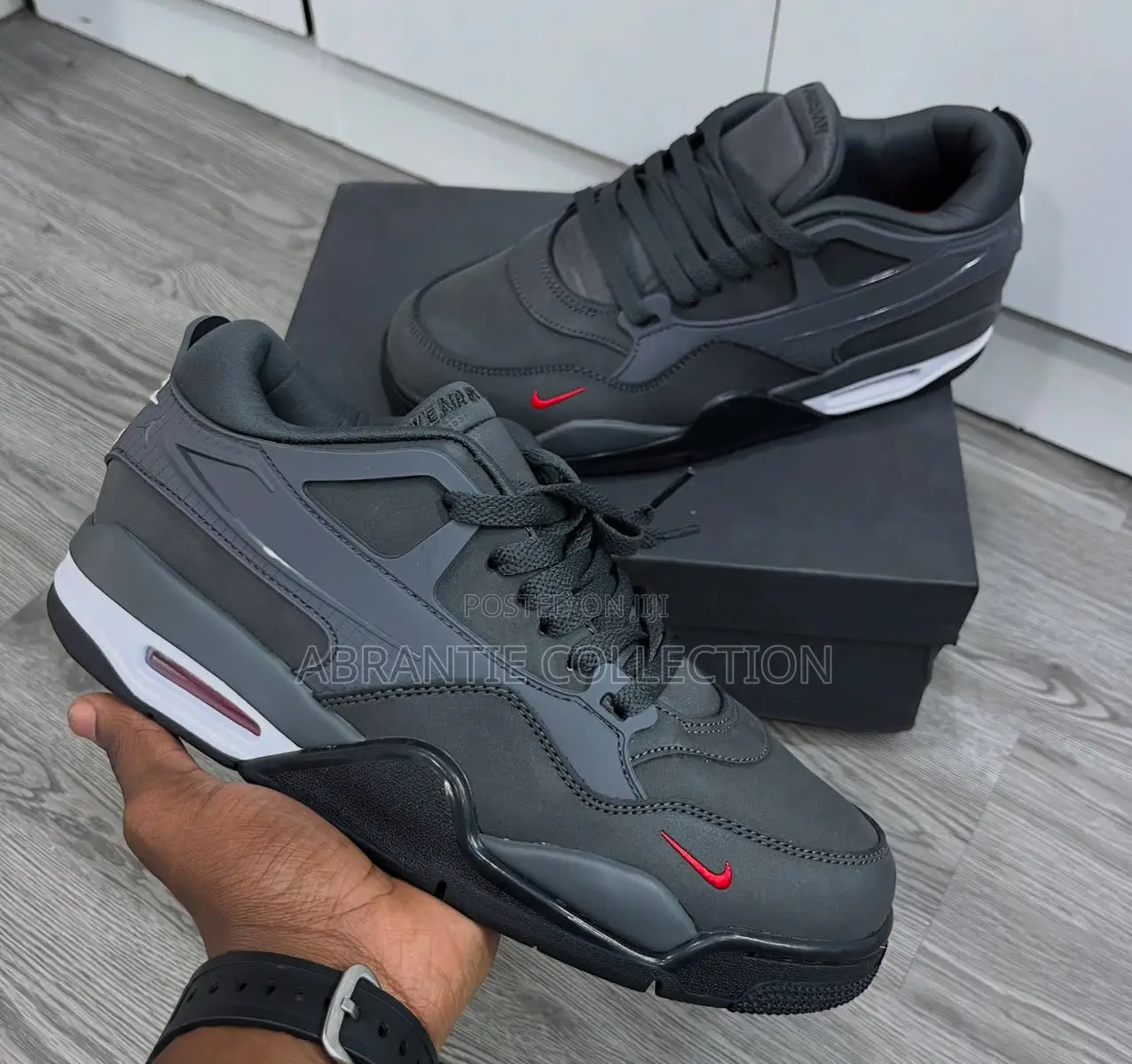Nigel Sylvester X Nike Air Jordan 4 Grey