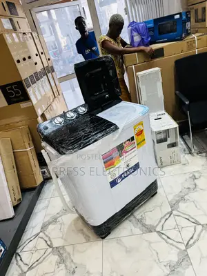 Super Cool Washing Machine 18kg Topload Twintub