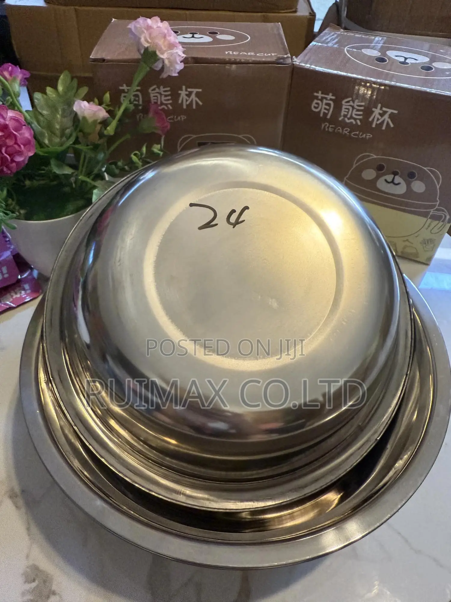 Stainless Steel Bowls And Plate For Sell