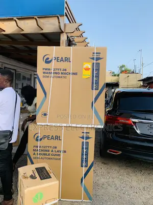 12kg Topload Washing Machine Pearl Twintub