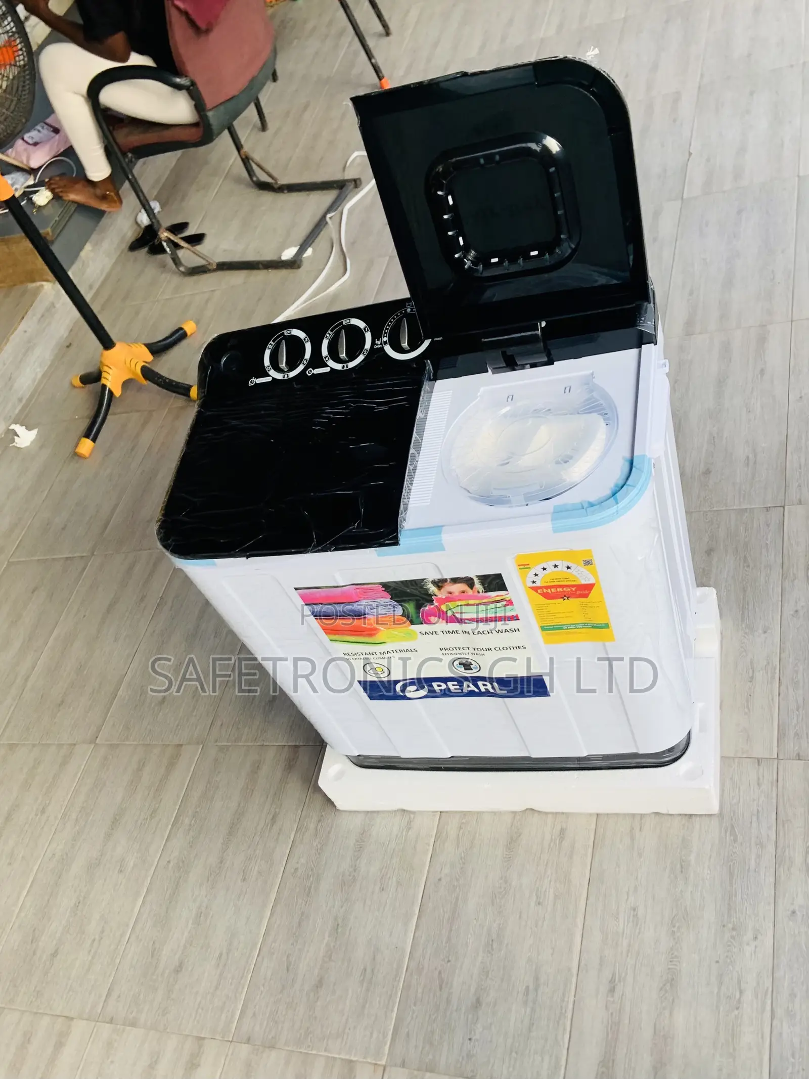 White Pearl Accurate 7kg Topload Semiauto Washingmachine
