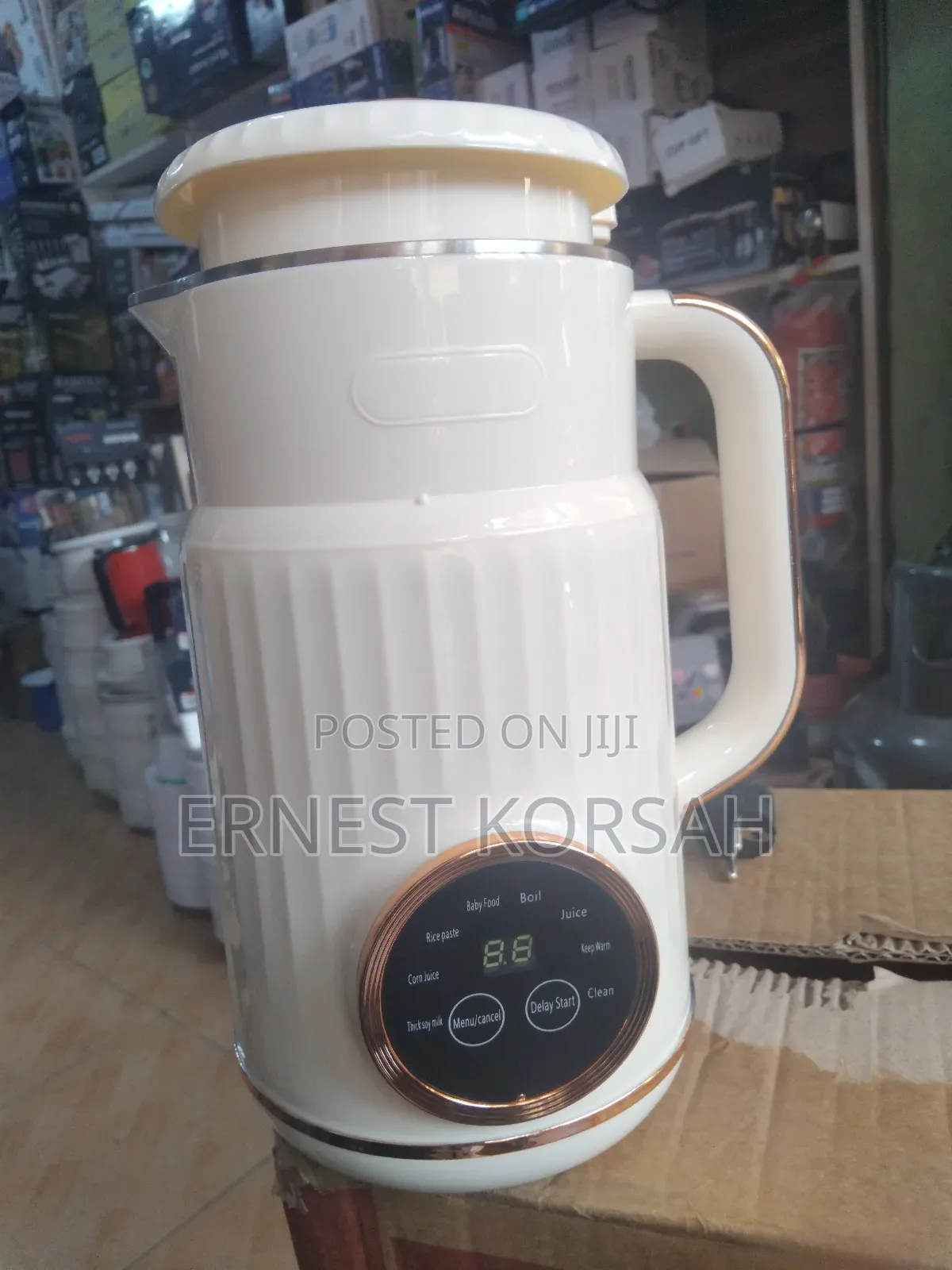 2 in 1 Blender and Kettle (1litre) Mini Broken Soy Machine
