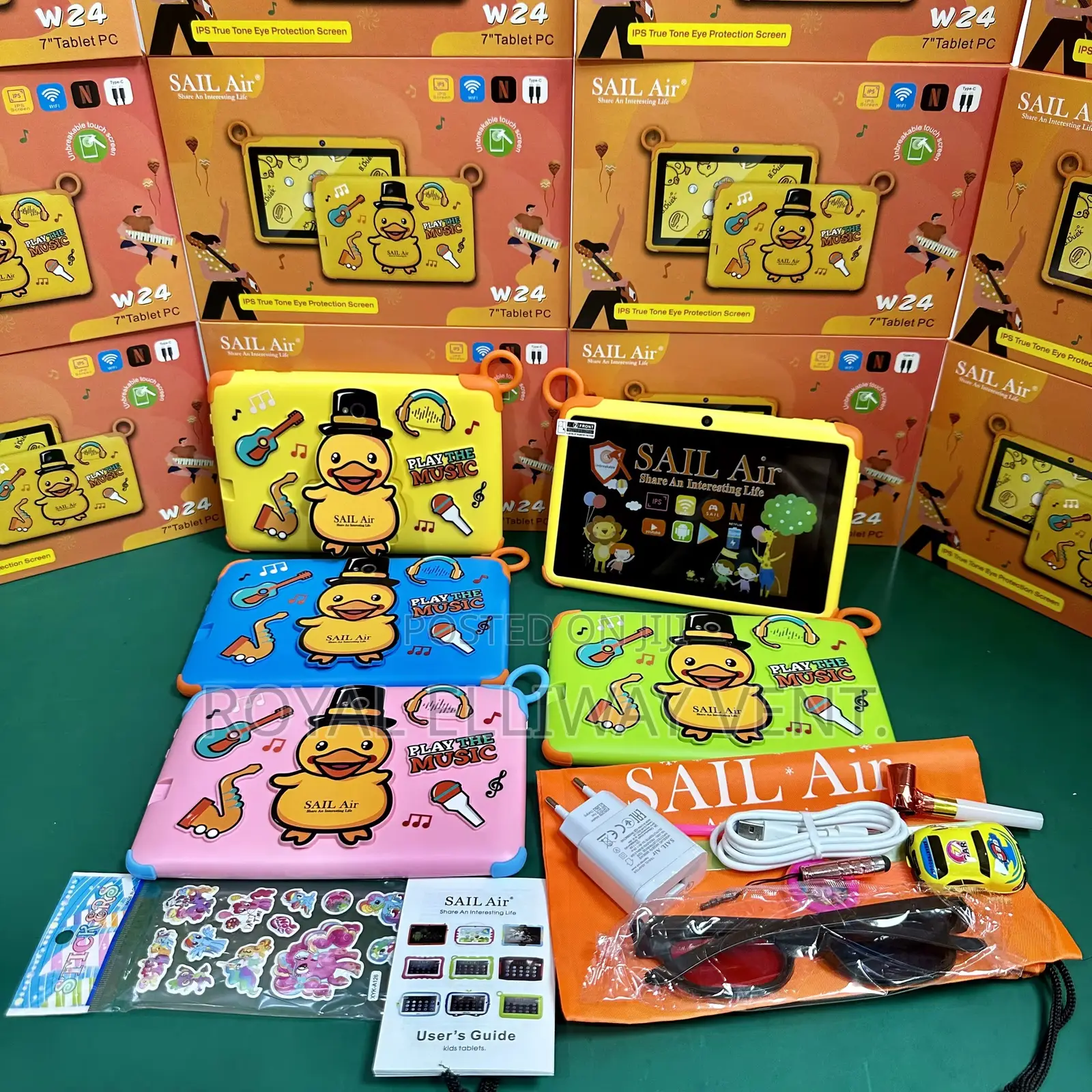 Kids Tablet Sailair W24 5000mah Battery