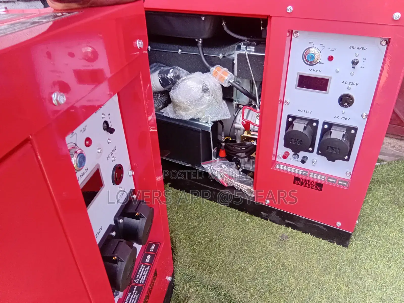 Multiple Power Output Honda Remote Start 15kva Generator