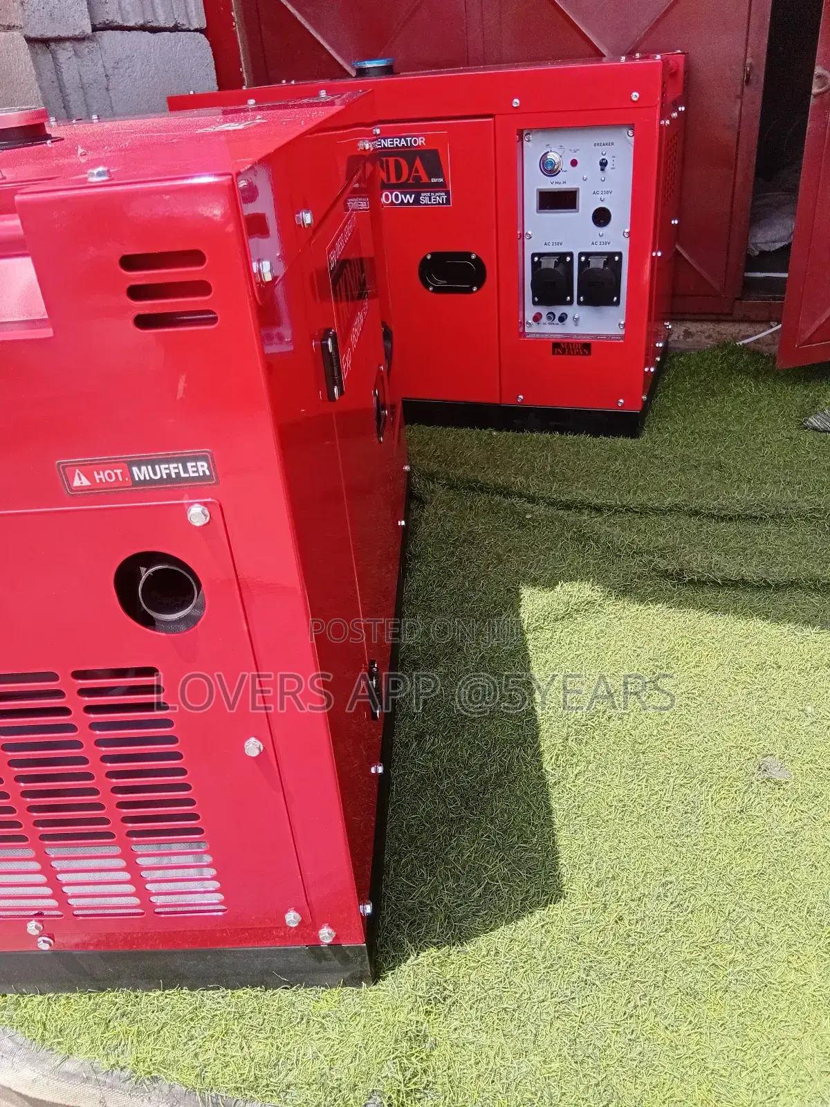 Easy Installation Honda Remote Start 15kva Generator