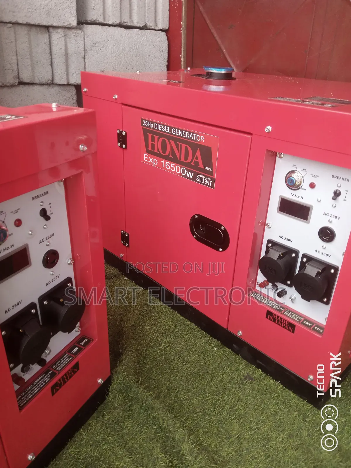35 Hp Honda Em15k Exp 16500 Honda Remote Control Start
