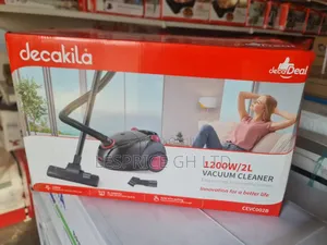 Decakila Vacuum 2l Cleaner: Easy Empty Dust Bag