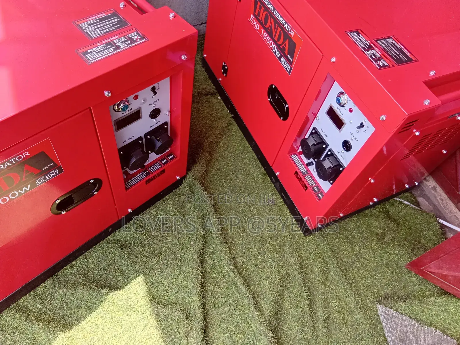 Reduce Noise Honda Remote Start 15kva Generator
