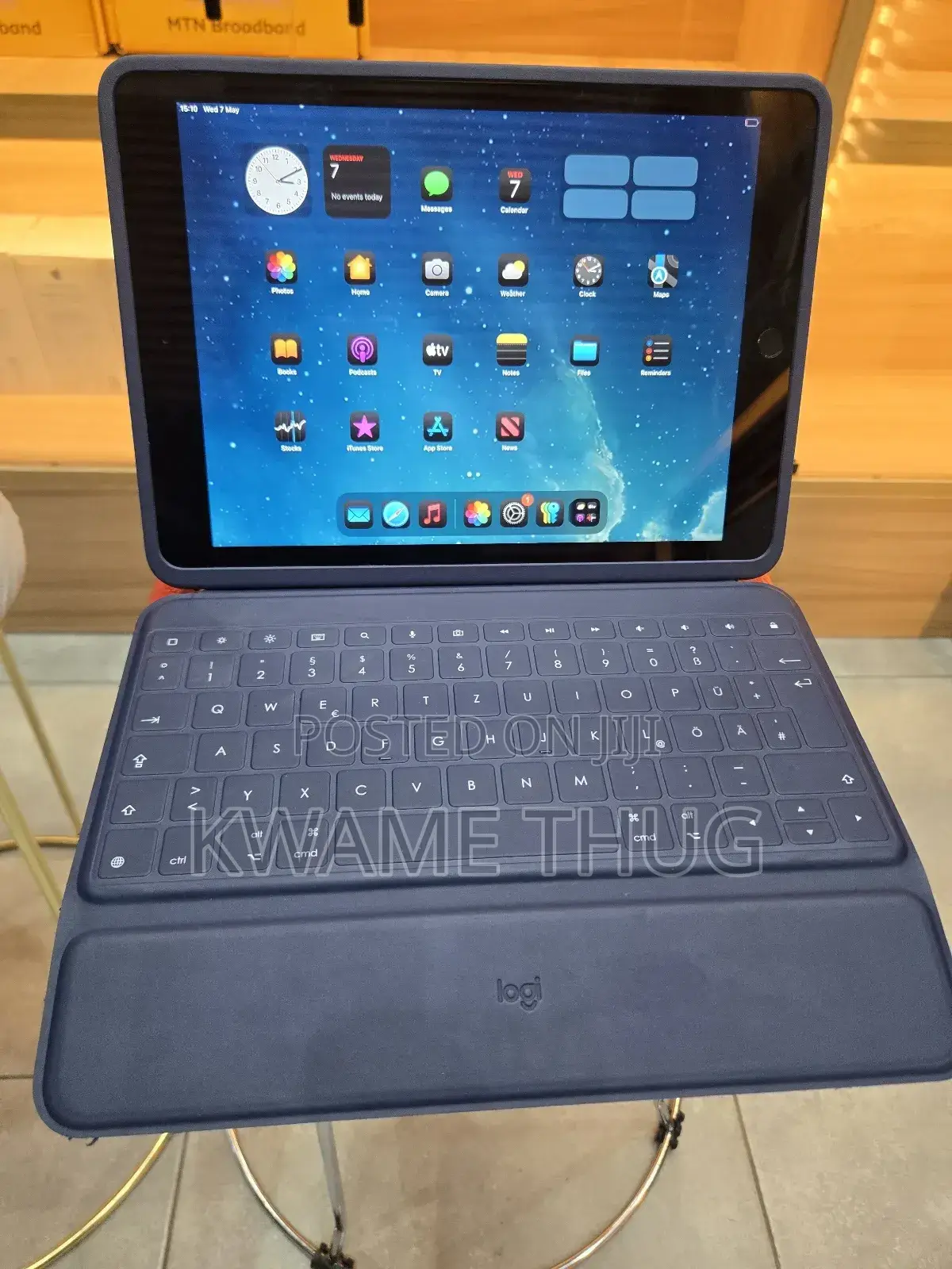 New Apple iPad 10.2 (2019) 128 GB Gray