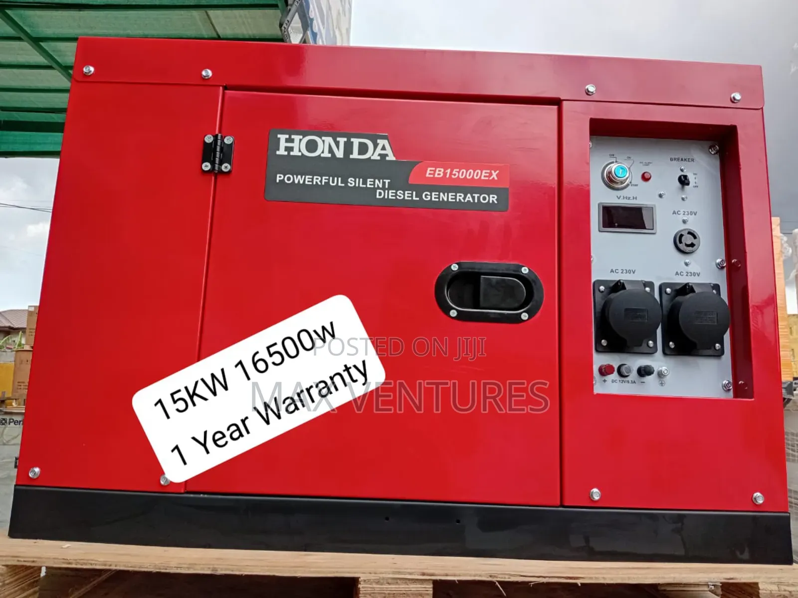 15kva Diesel Powered Japan Honda Generator New