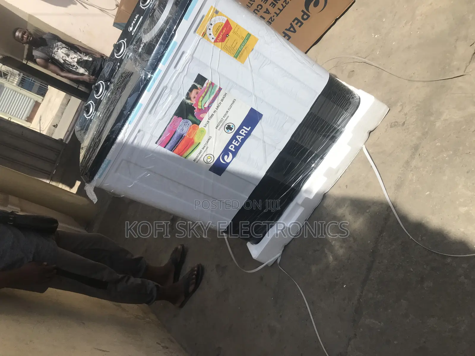100% Style Pearl 10kg Twin Tub Washing Machine