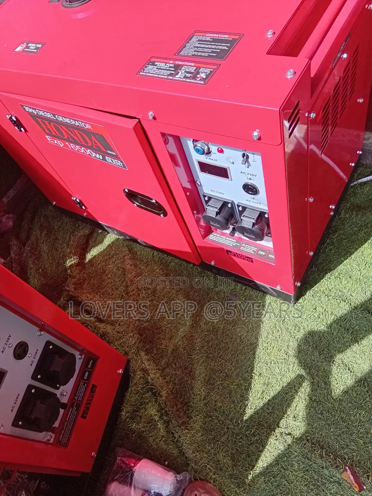Dependable Honda Remote Start 15kva Generator