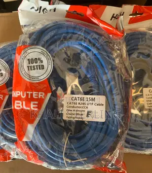 Photo - Top Edge 15m Cat6 Utp Patch Cord(Blue)