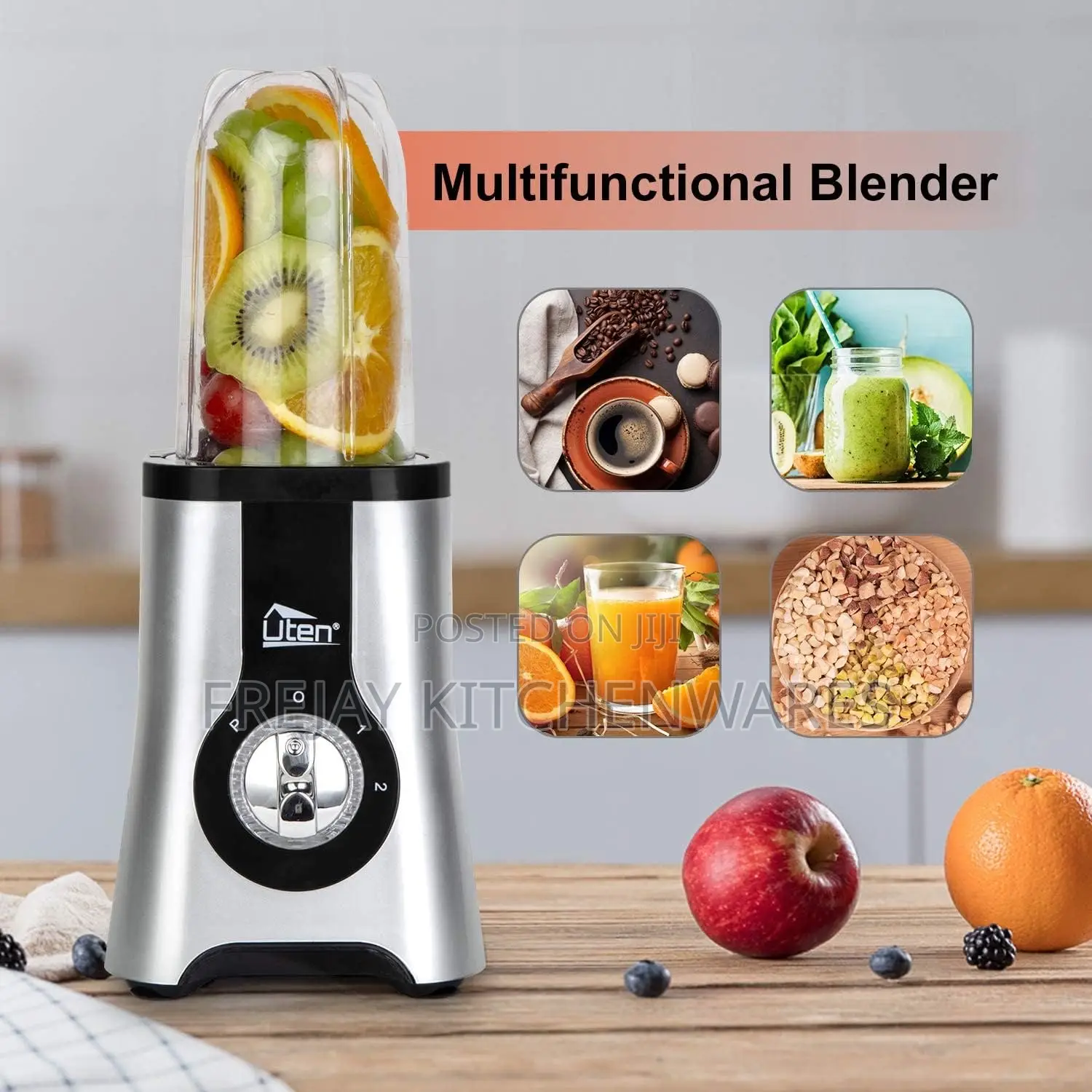 Uten 5 in 1 Multifunctional Smoothie Maker and Mixer
