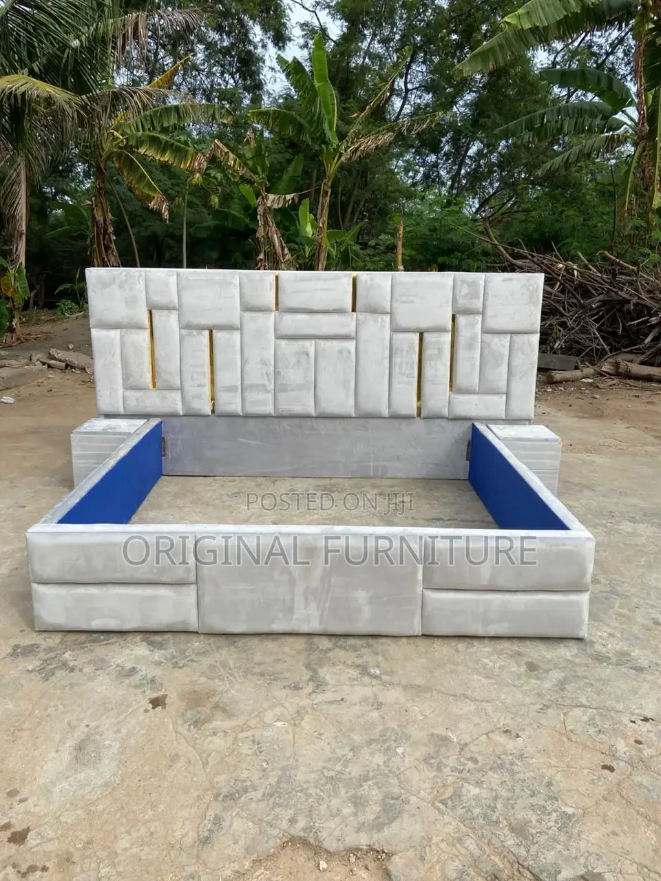 Queen Size Bed Frame With Side Drawers
