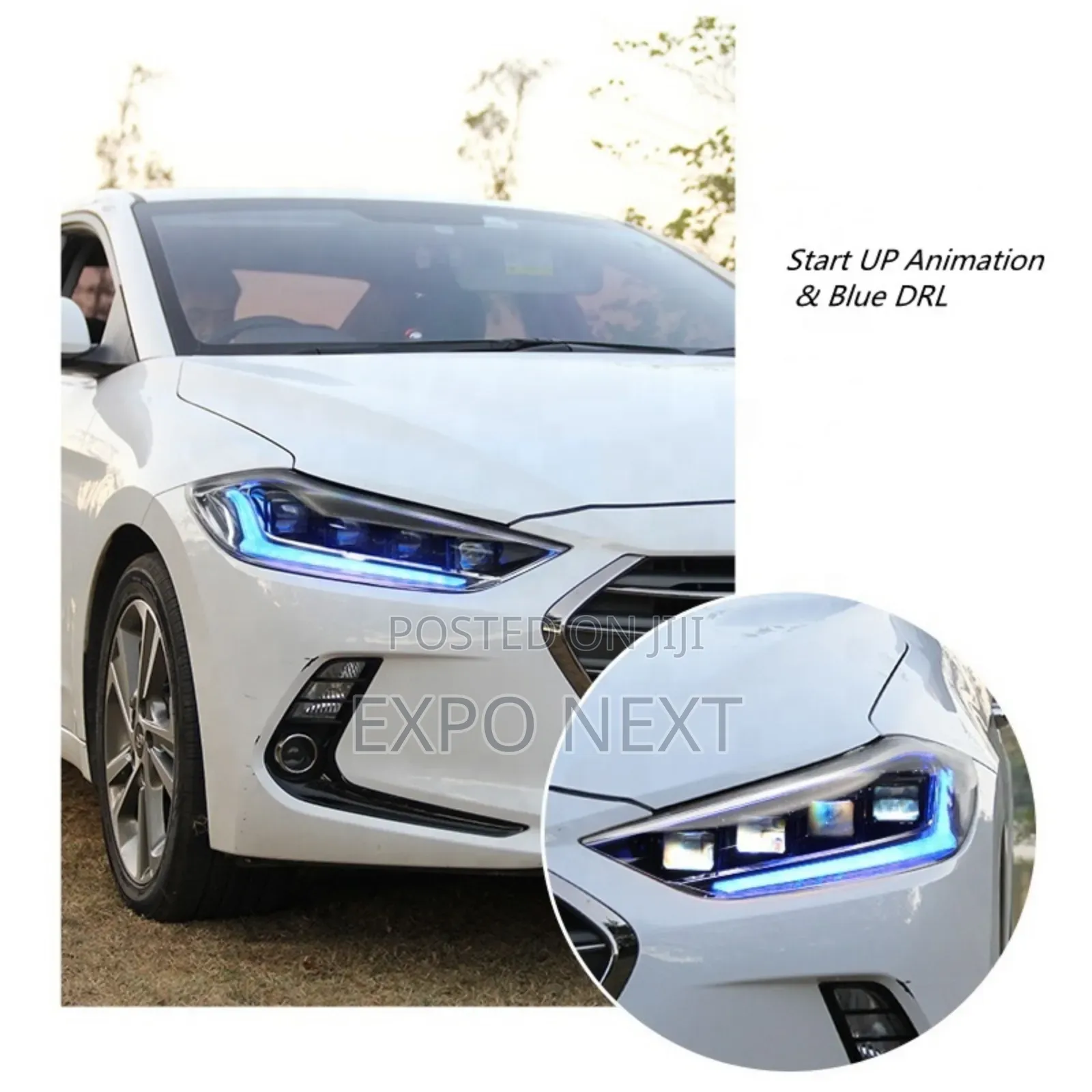 Elantra Led Head Light 2016-2017