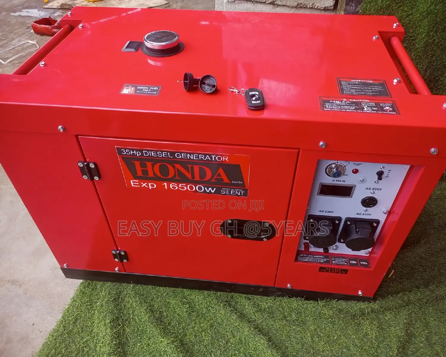 Honda Remote Control Geneset 15kva Generator Alpha