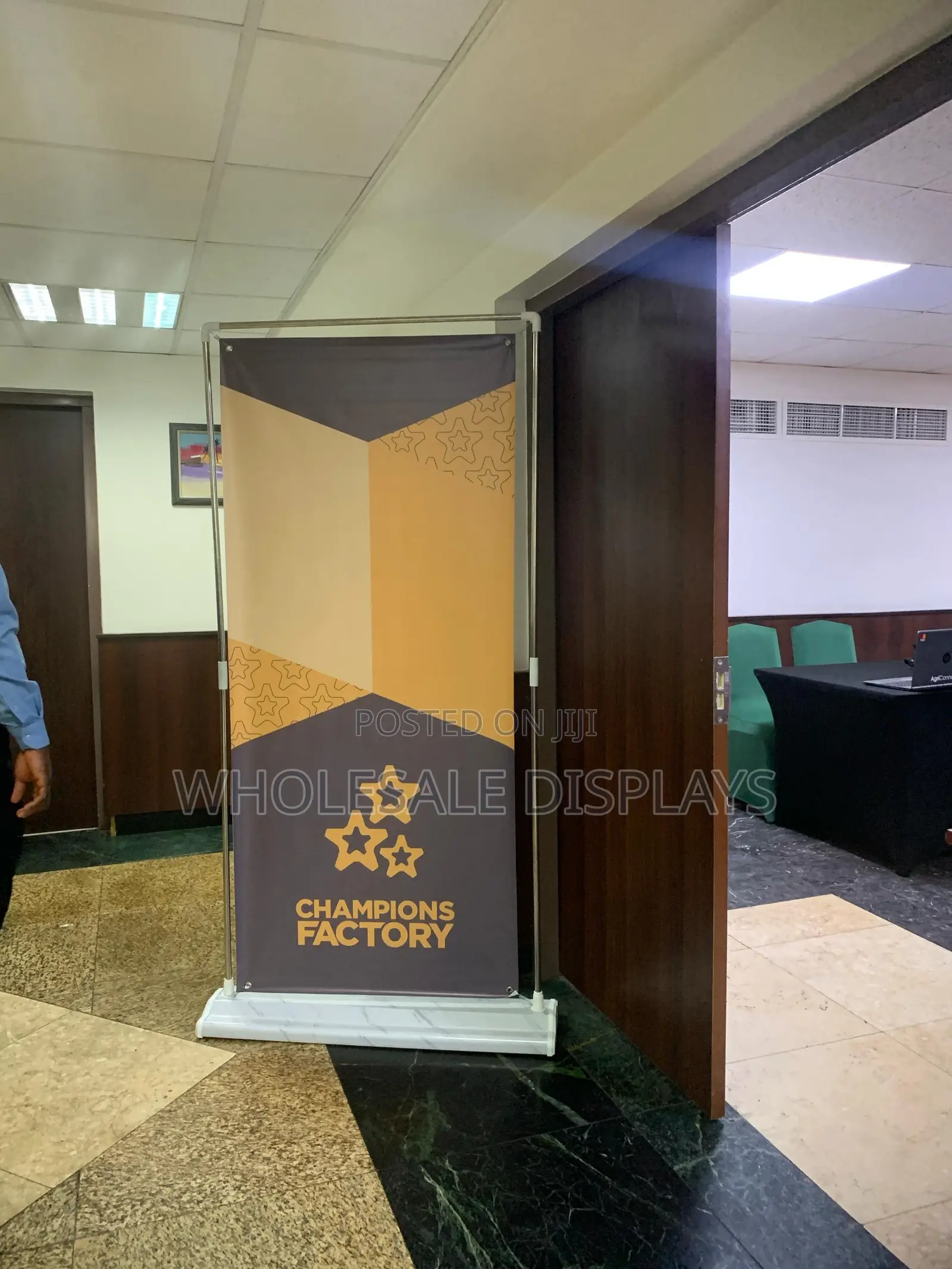 Rental: Banner Display Stands (Pull Up Banner Alternative)