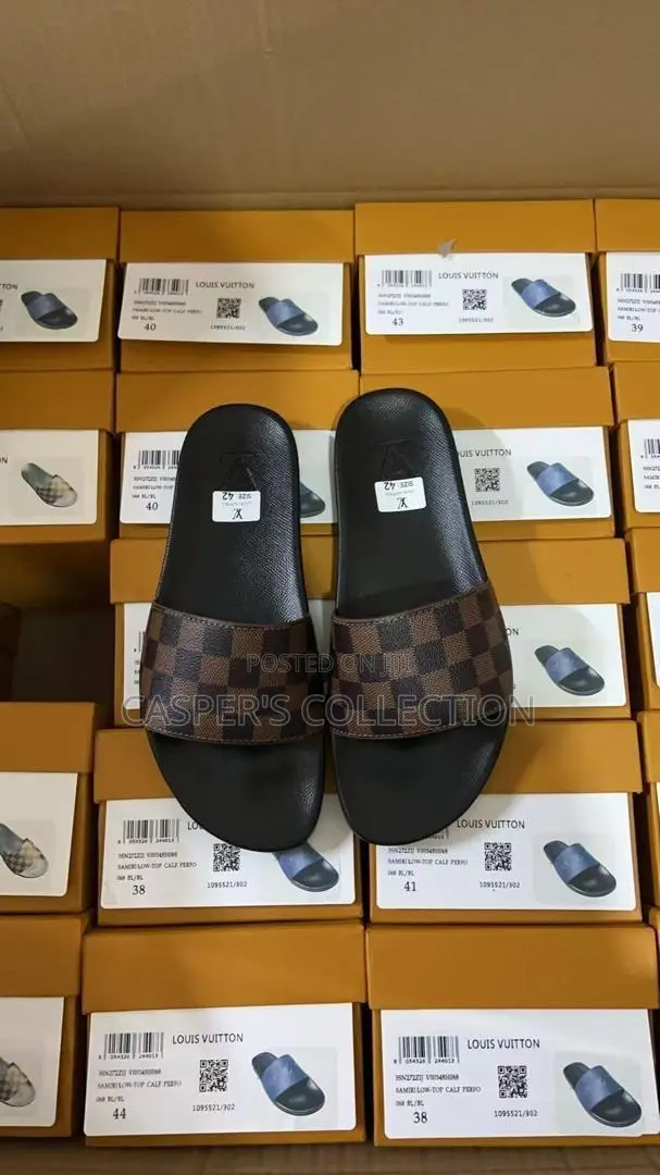 Louis Vuitton Original Brand New Slides