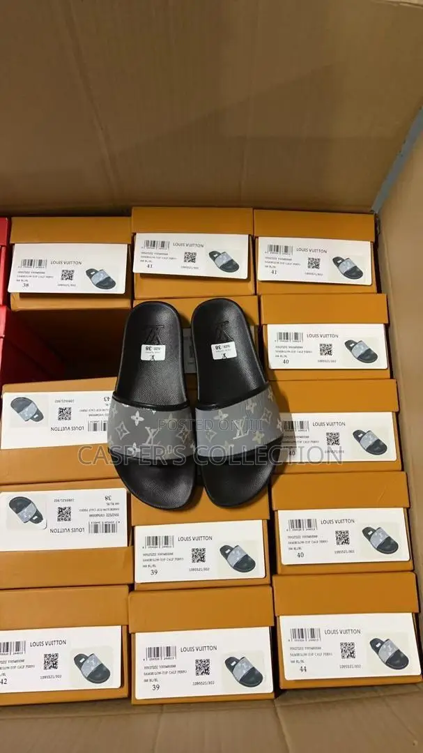 Louis Vuitton Original Brand New Slides