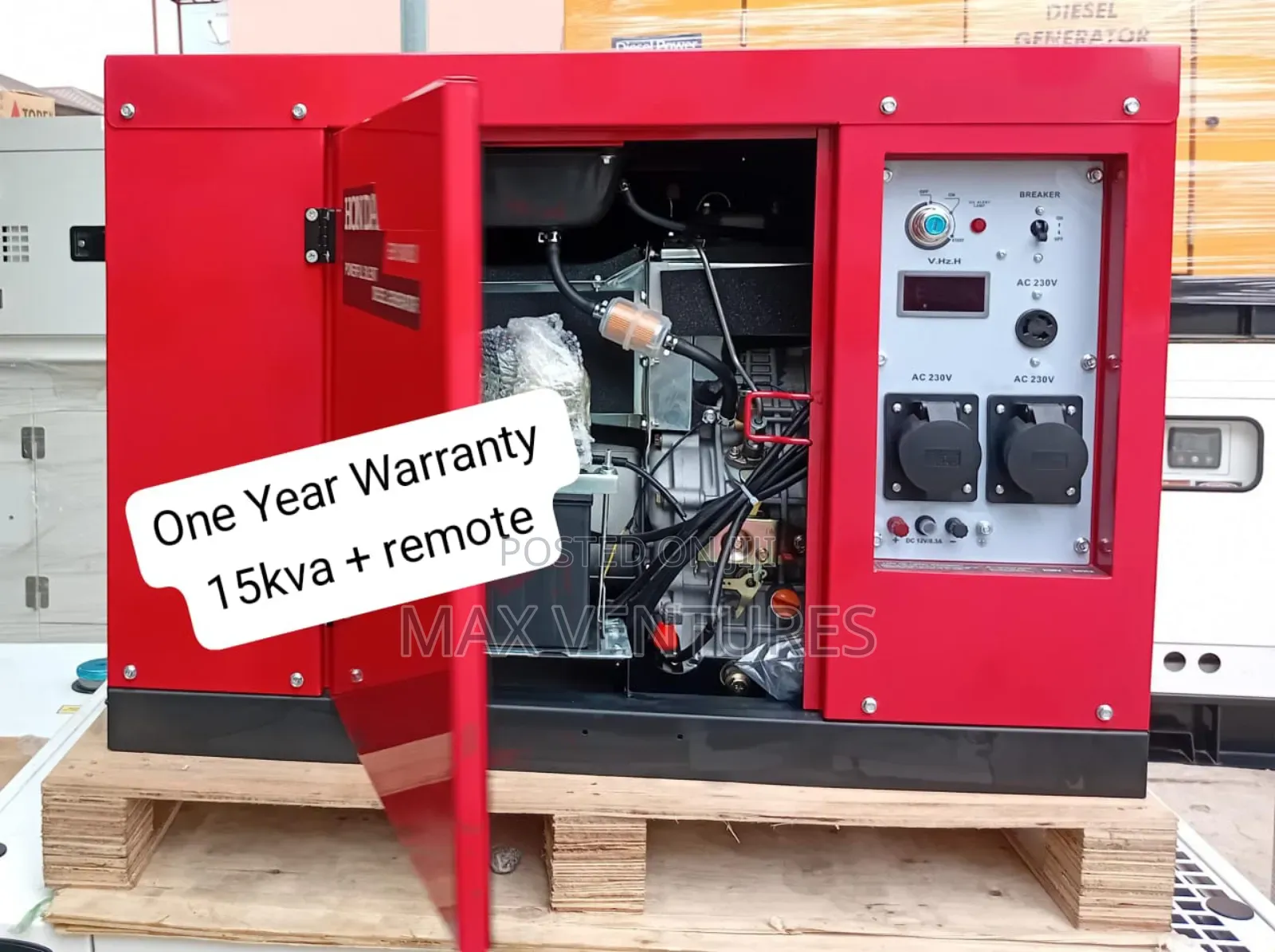 Honda 15kva Diesel Powered Beautifully Design Genset