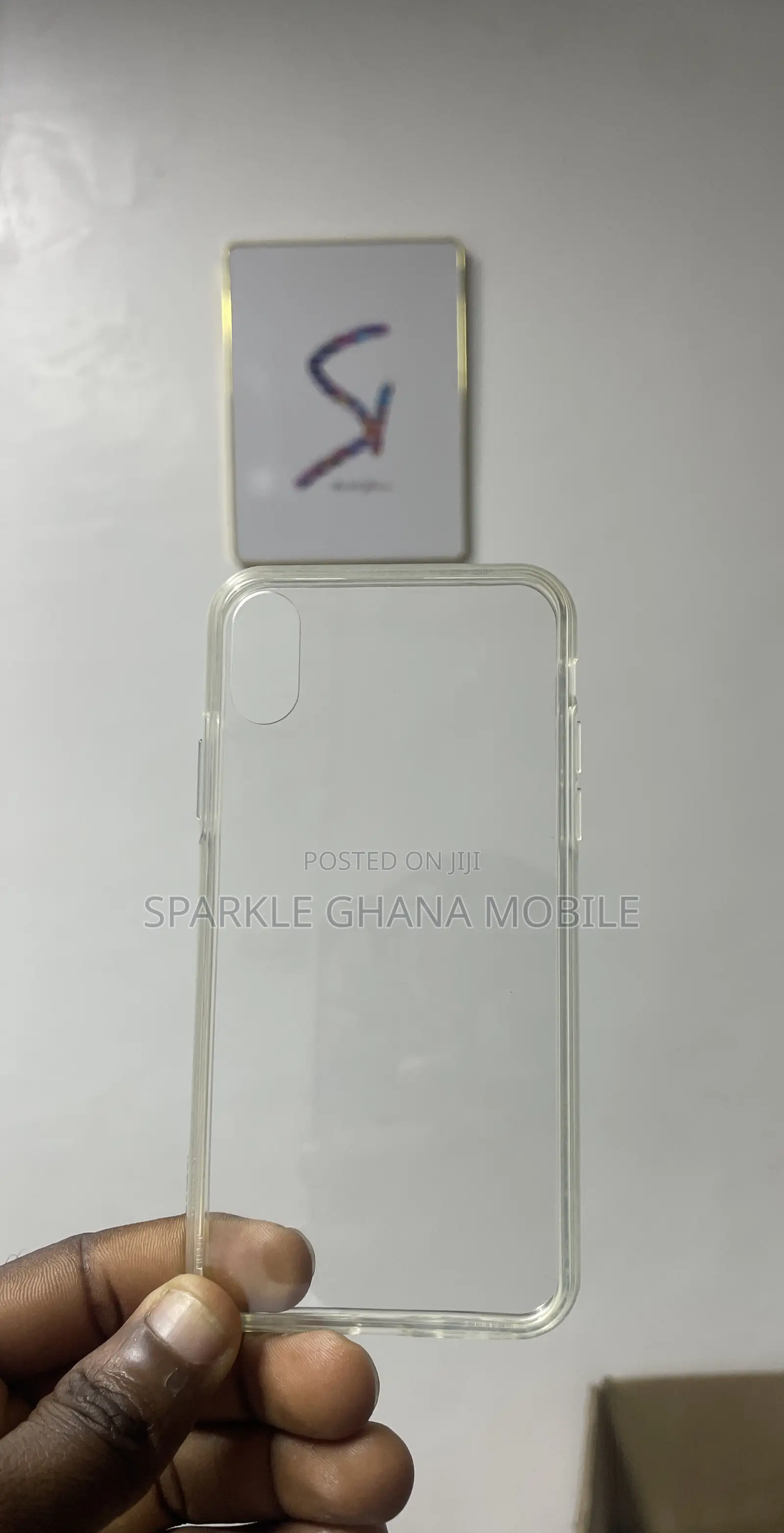 iPhone Xs Transparent Anti Fall Case