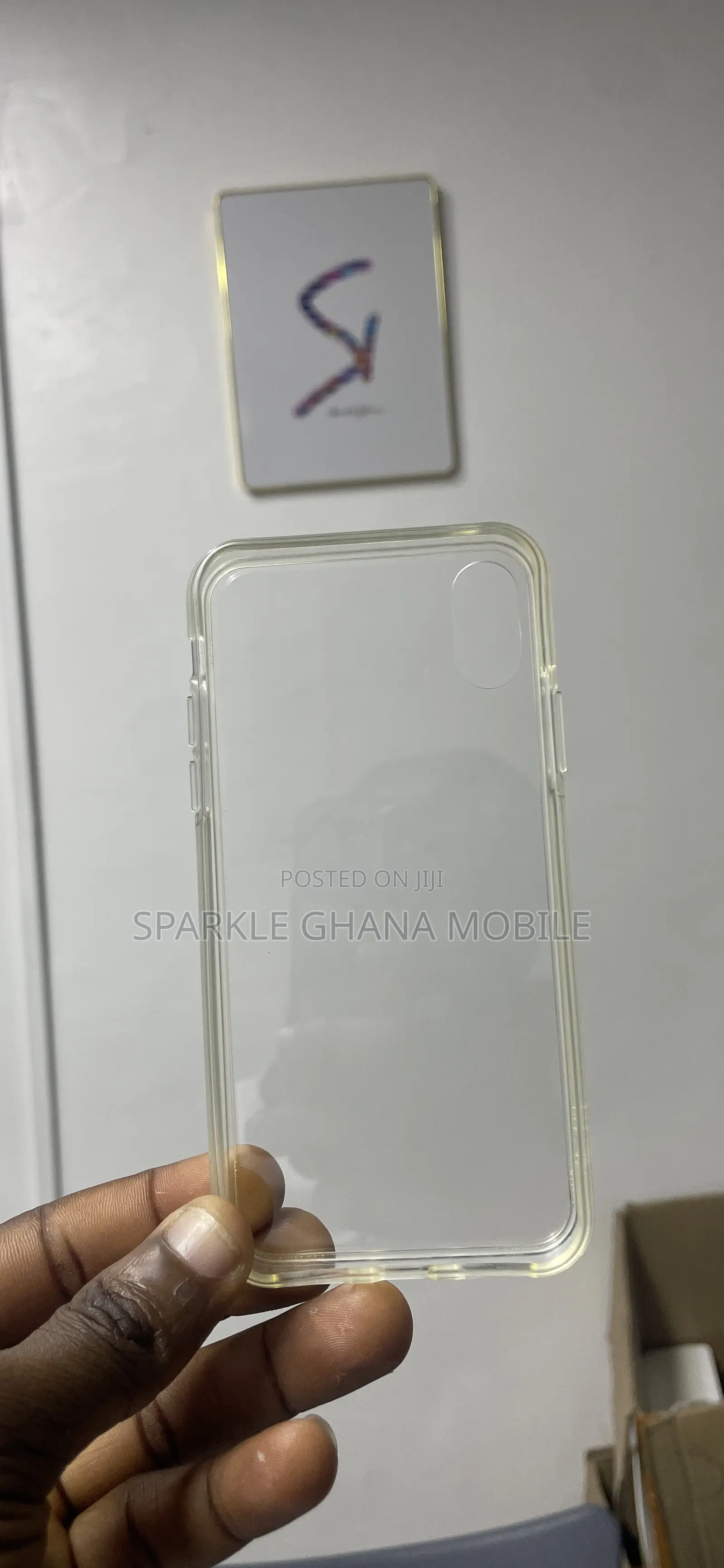 iPhone Xs Transparent Anti Fall Case