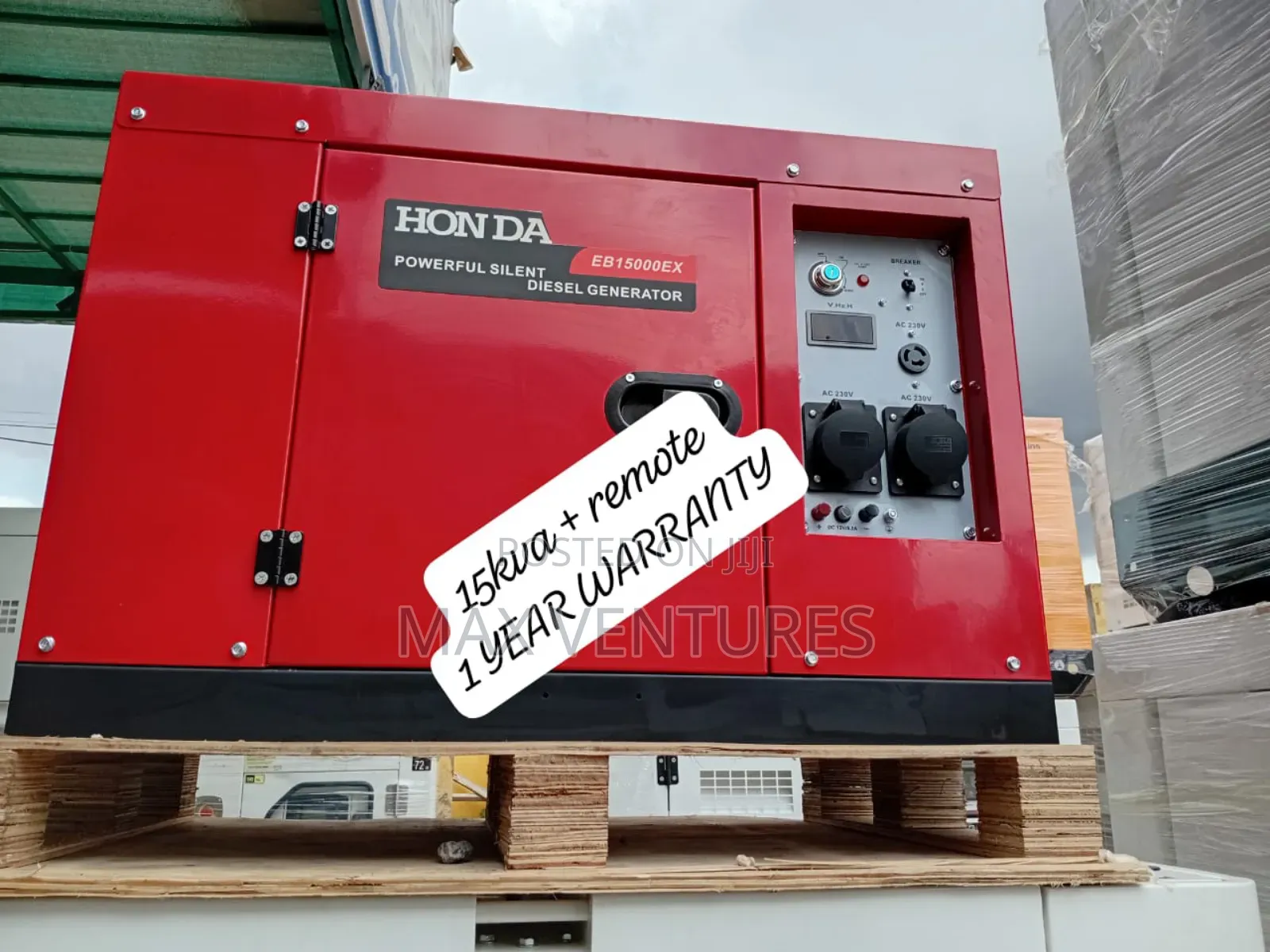 Honda 15kva Futuristic Modern Diesel Powered Generator