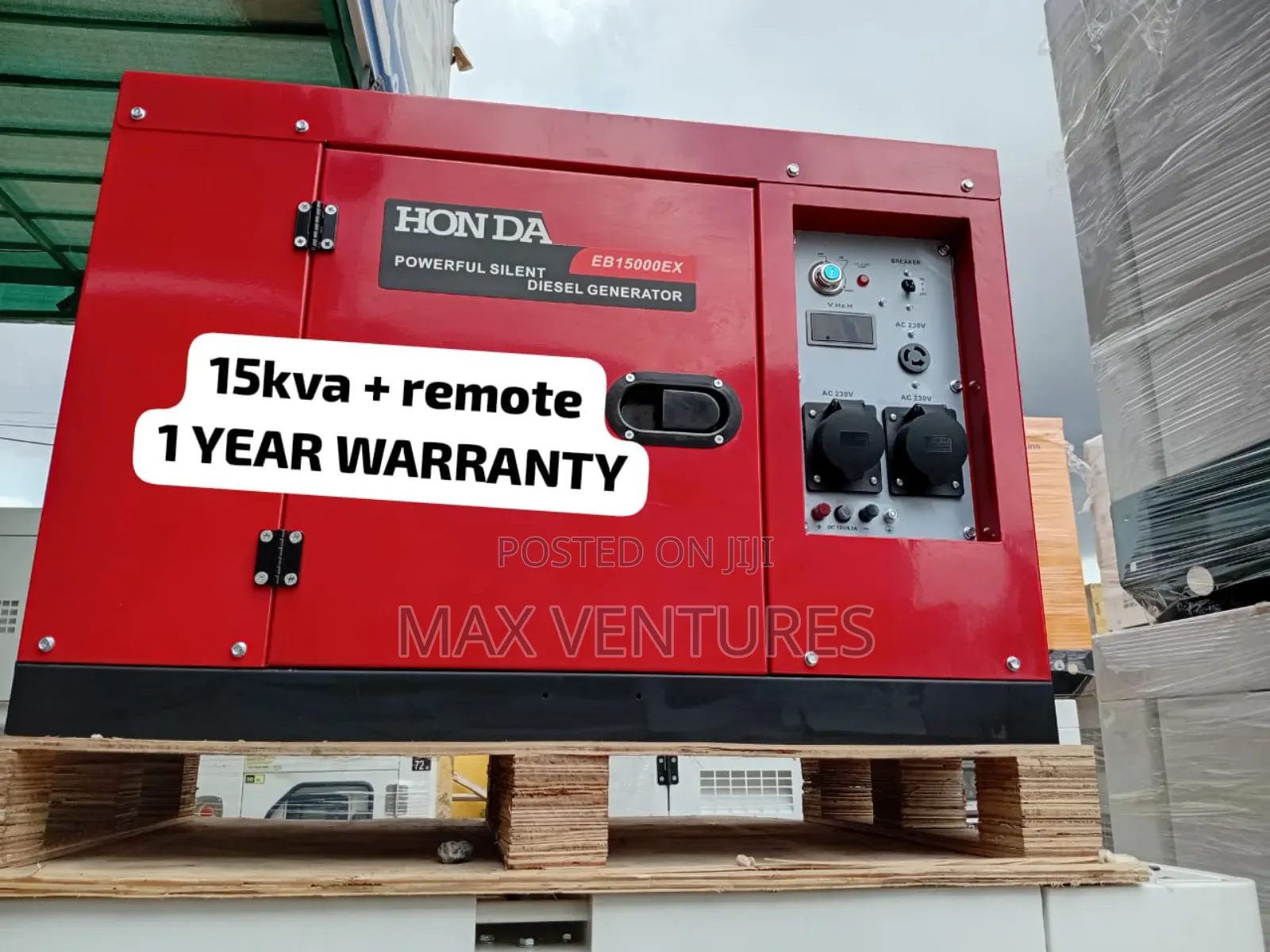 Honda 15kva Visually Striking Diesel Powered New Generator