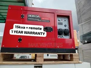 Honda 15kva Visually Striking Diesel Powered New Generator