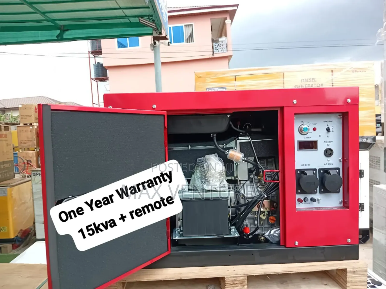 Honda 15kva Easy Accessibility Diesel Powered Generator