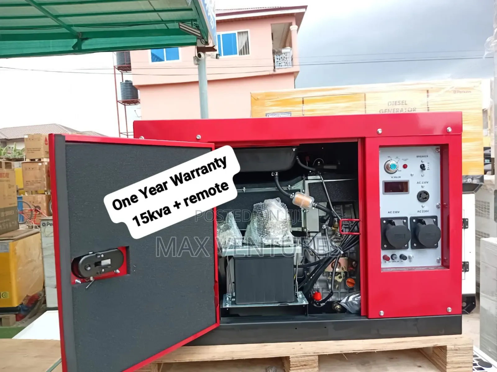 Honda 15kva Industrial Chic Sleek Diesel Powered Generator