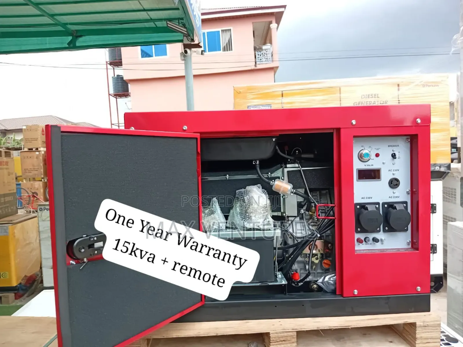 Honda 15kva Easy Adaptability Fuel Efficient Diesel Genset