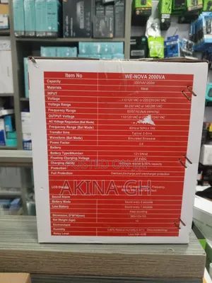 Wenova 2000va Uninterruptible Power Supply 1200w Ups