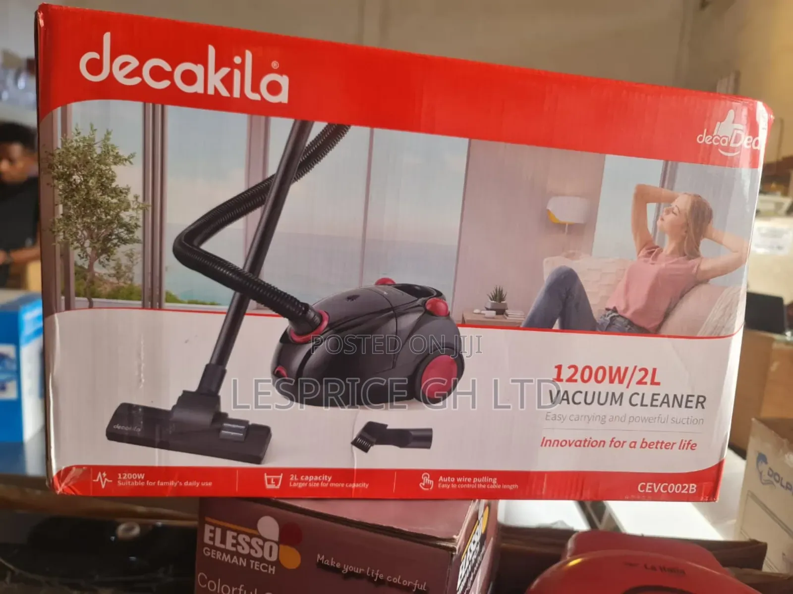 Clean With Ease: Decakila 2l Vacuum Cleaner