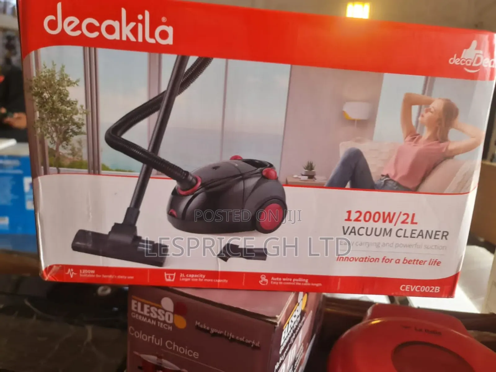 Quick Cleanups? Buy 2l Decakila Vacuum Cleaner