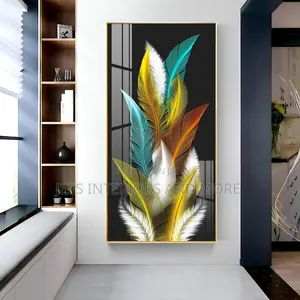 Sparkling Feathers Wall Art