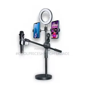 Tripod Stands Holder for Smartphone and Microphone