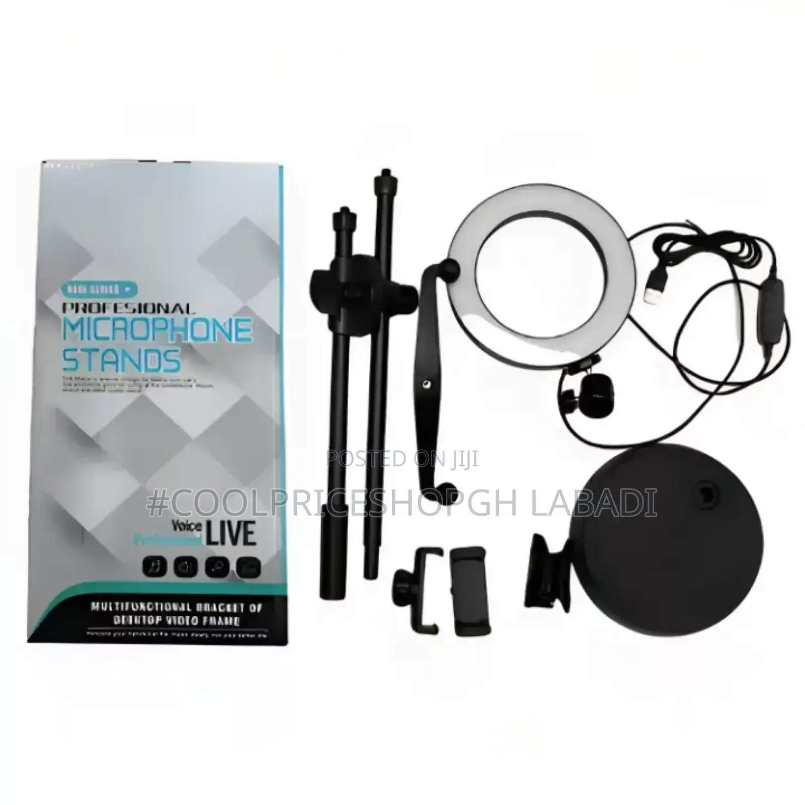 Tripod Stands Holder for Smartphone and Microphone
