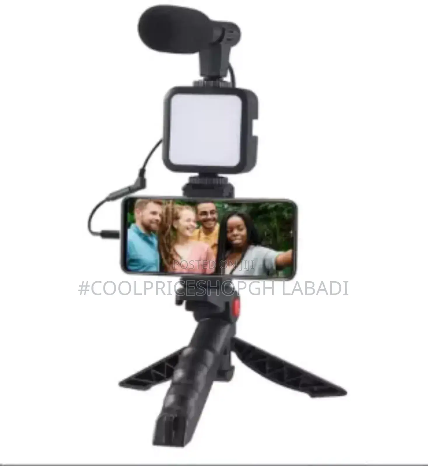 Tripod Stands Holder for Smartphone and Microphone
