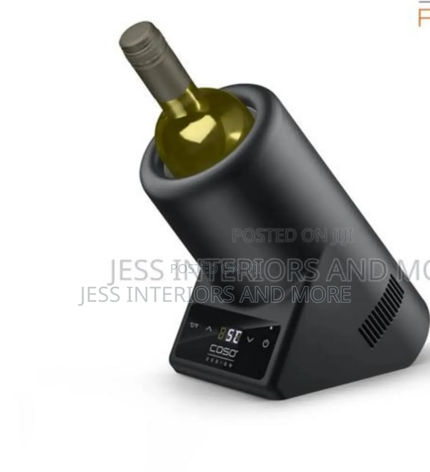 Tabletop Wine Cooler Black