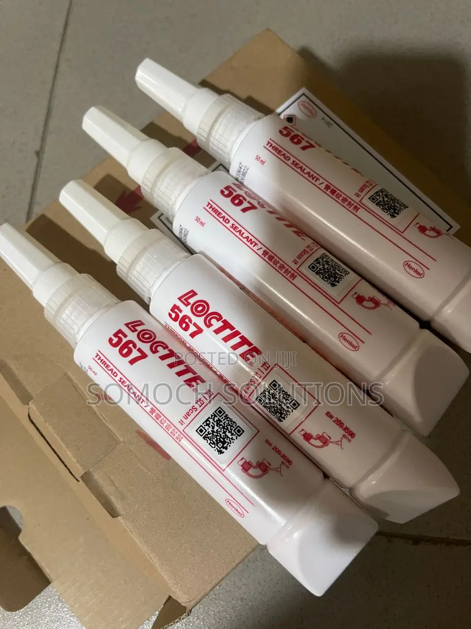 Loctites 567 250ml Thread Sealant