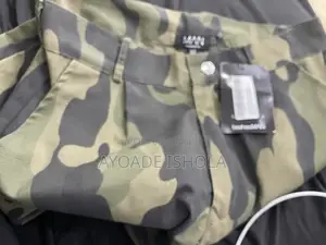 Boohoo Man Camo Combat Front Trouser Size 30
