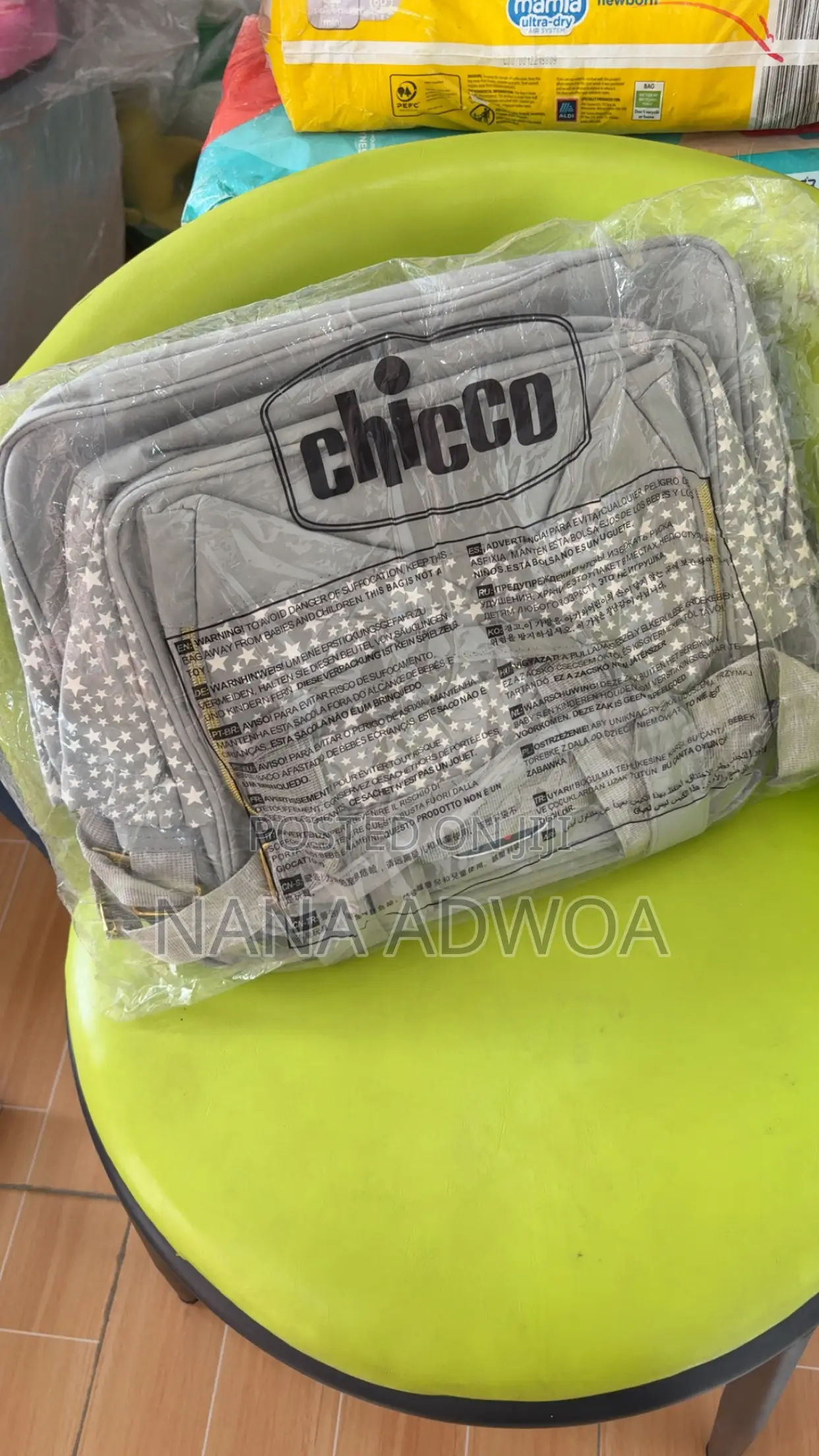 Chicco 4 Piece Diaper Bag