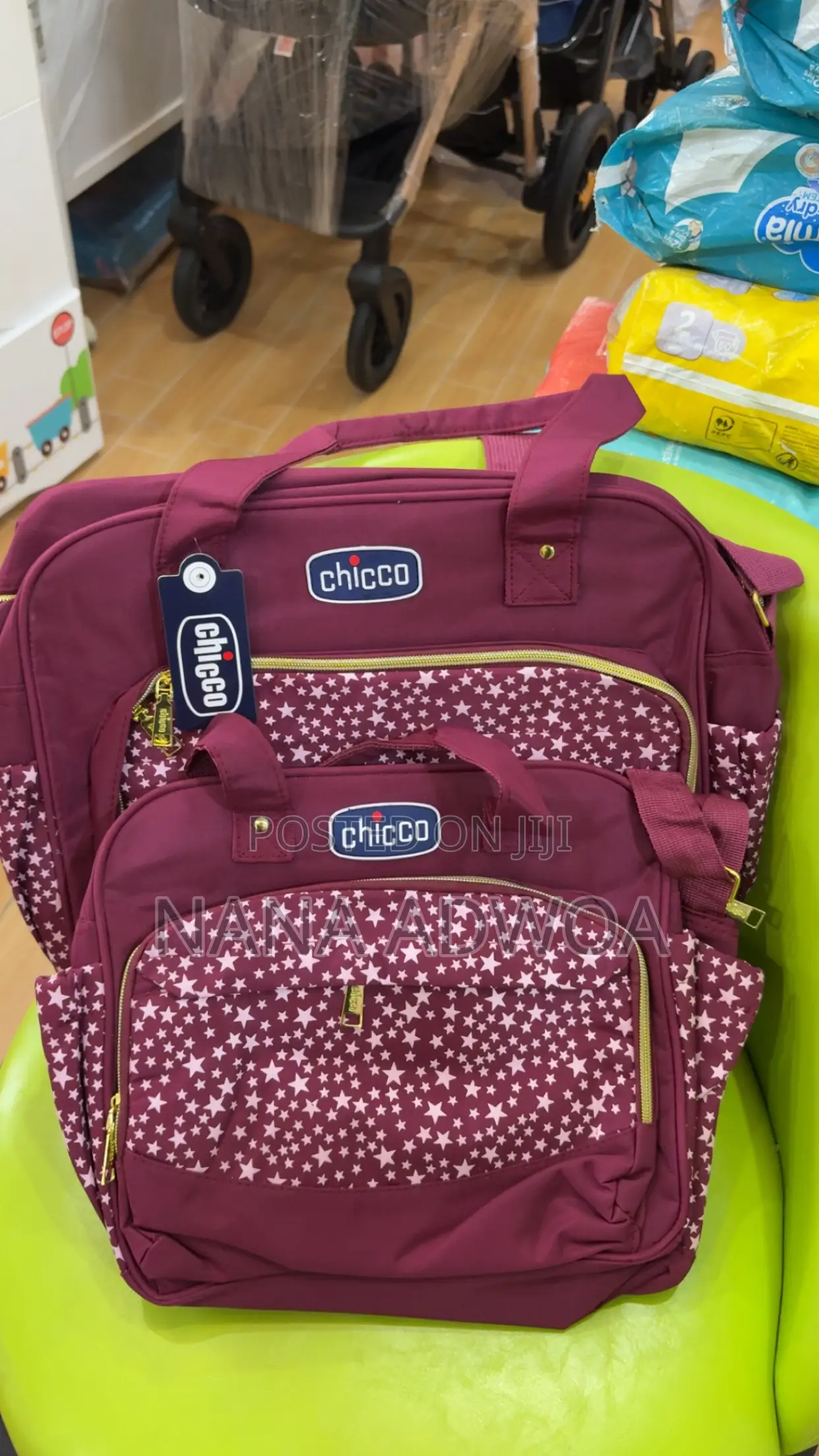 Chicco 4 Piece Diaper Bag