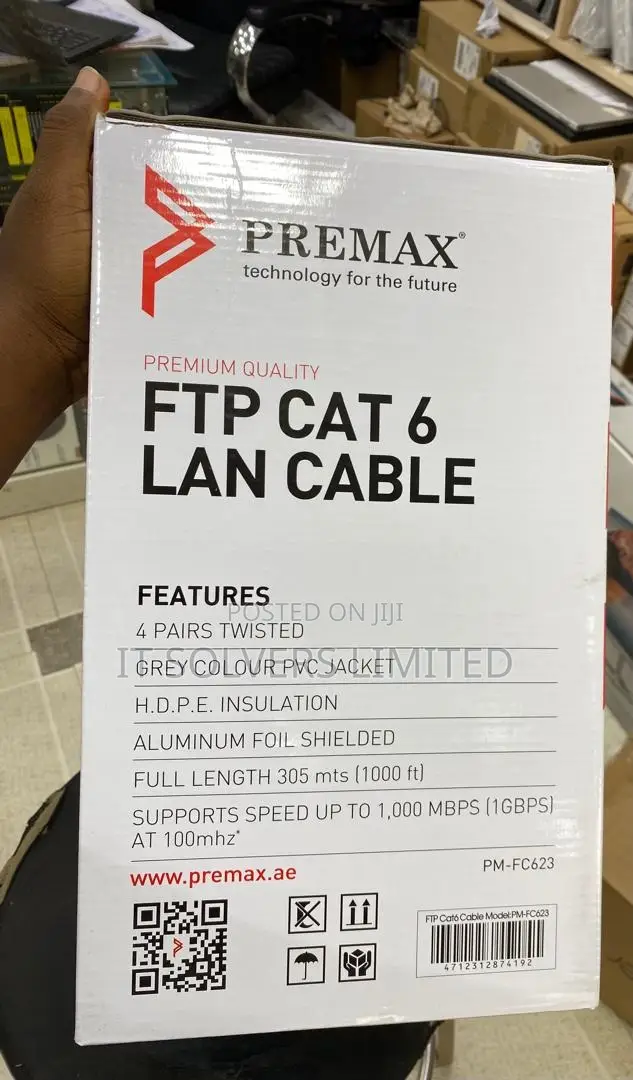 Premax Cat6 FTP 305m Cable