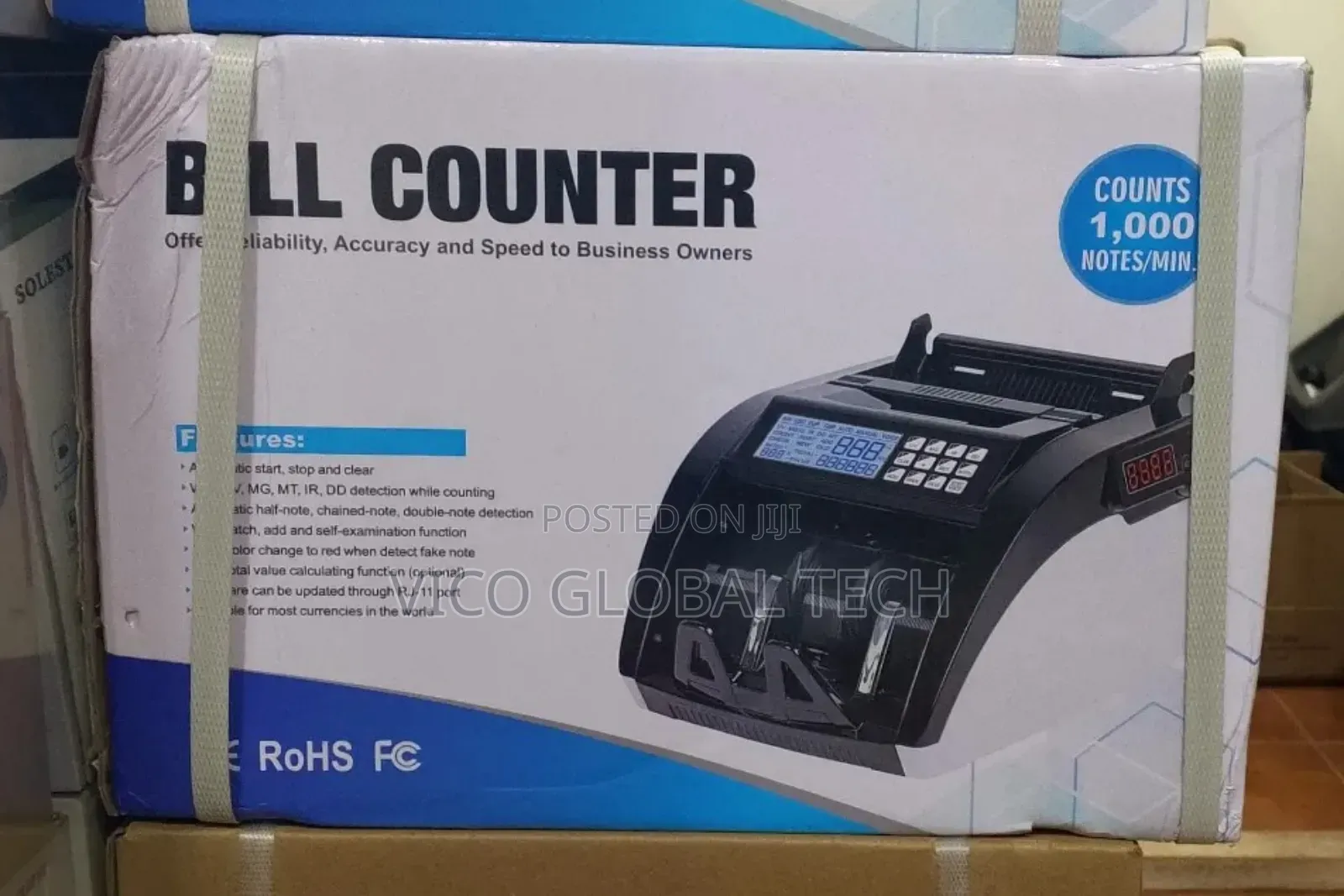 Al-6100 Bill Counter, Counting Machine