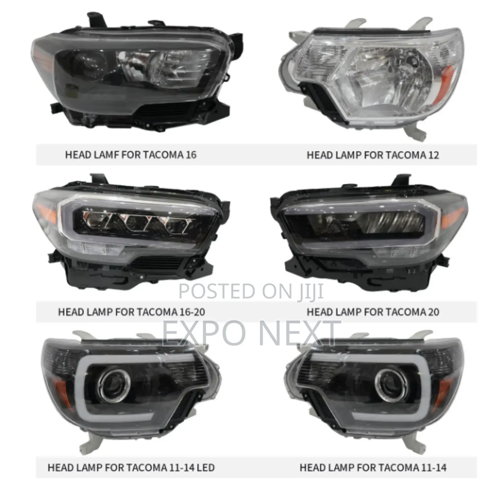 For Toyota Tacoma 2015-2020 Head Light